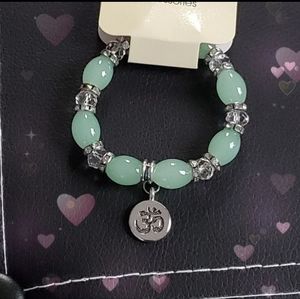 Jade Om Bracelet